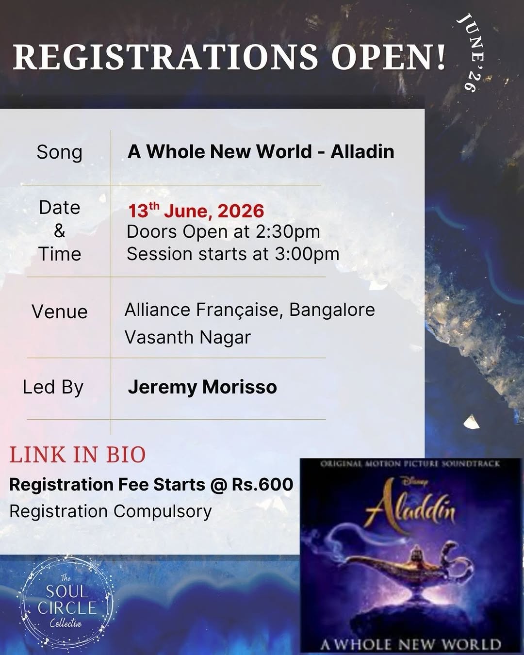 Pop-Up Choir: A Whole New World