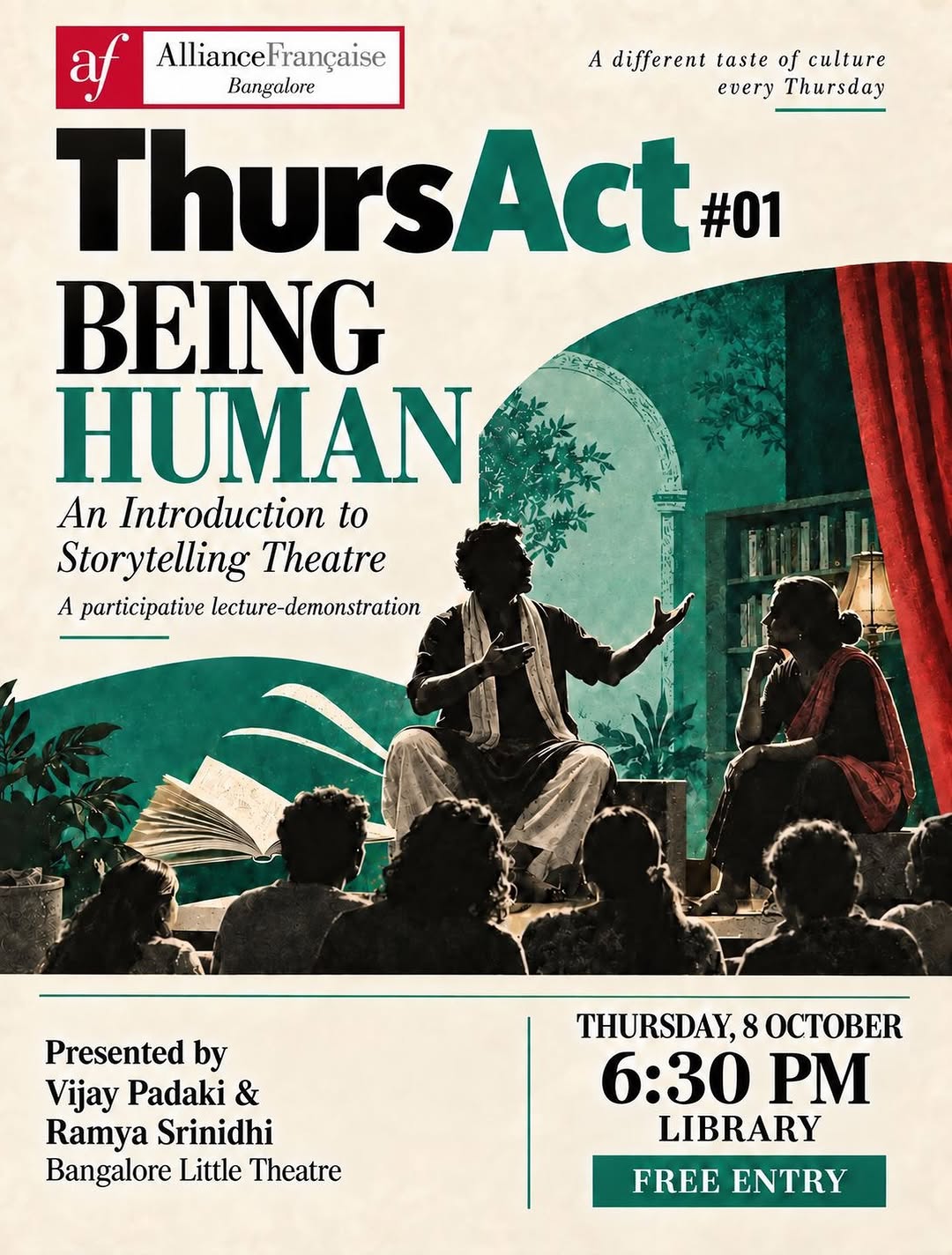 THURSACT #01, BEING HUMAN: An Introduction to Storytelling Theatre