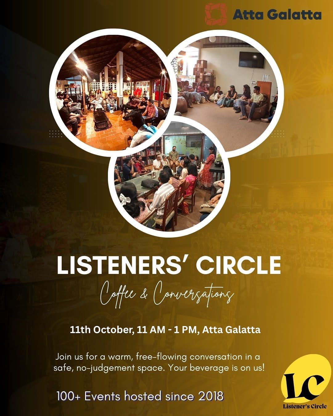 Listeners' Circle: Coffee & Conversations