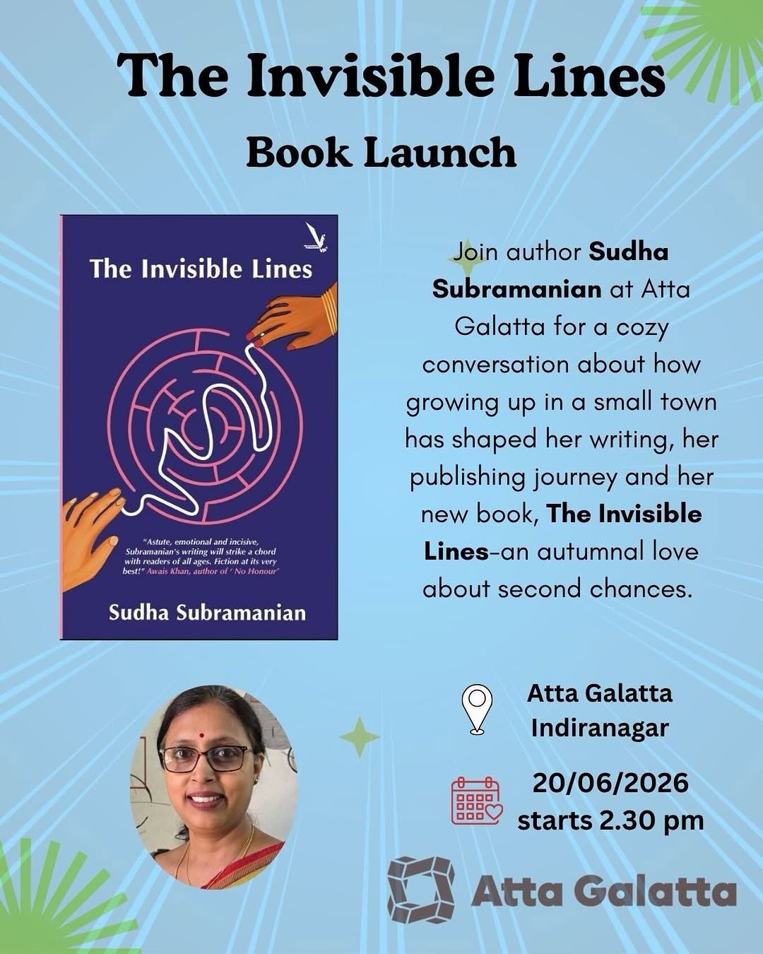 The Invisible Lines Book Launch