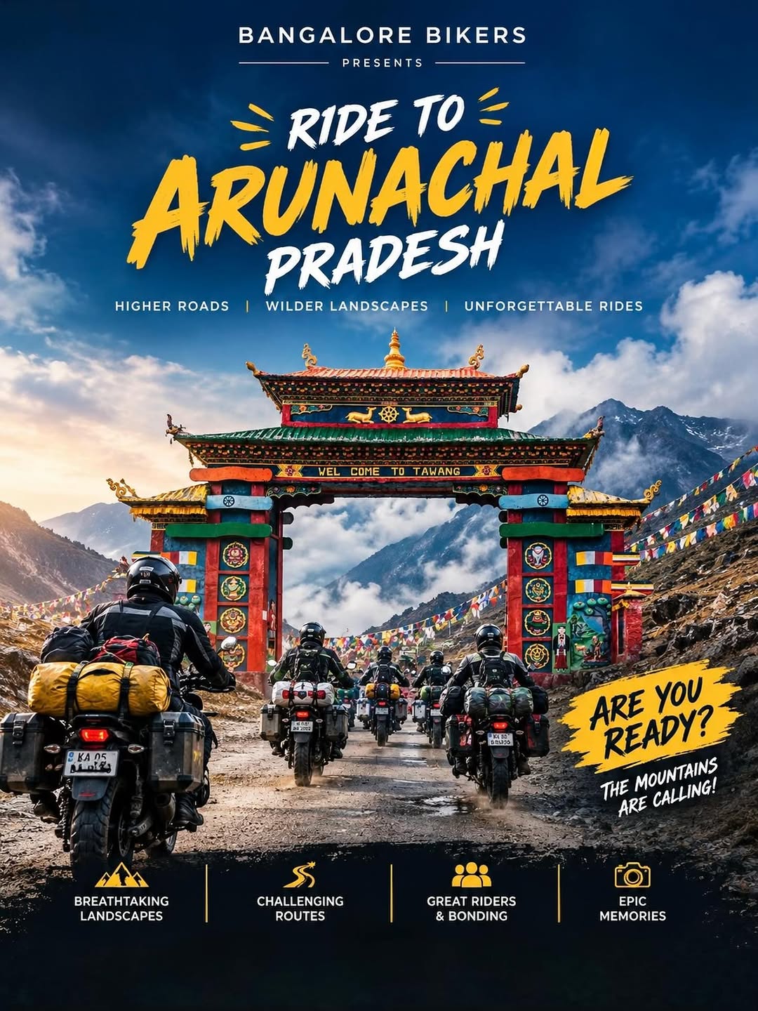 Ride to Arunachal Pradesh 2026