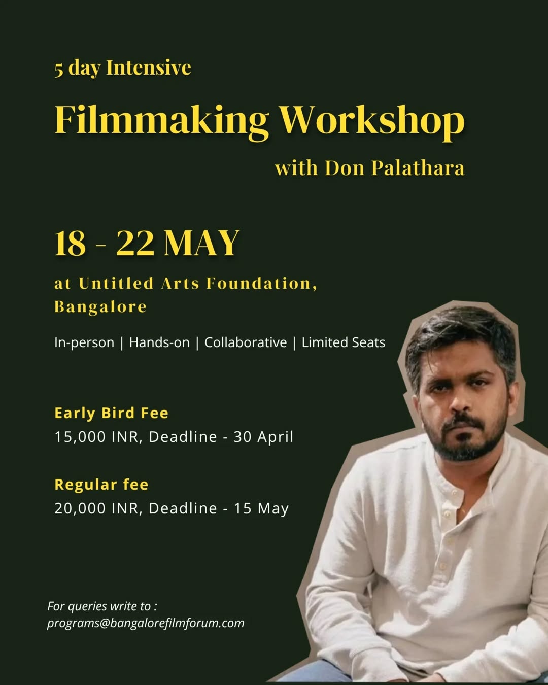 5 Day Filmmaking Workshop