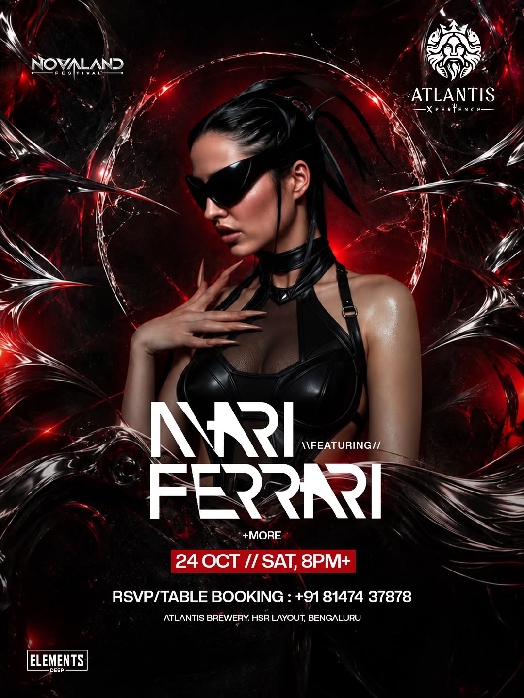 Mari Ferrari at Atlantis Experience