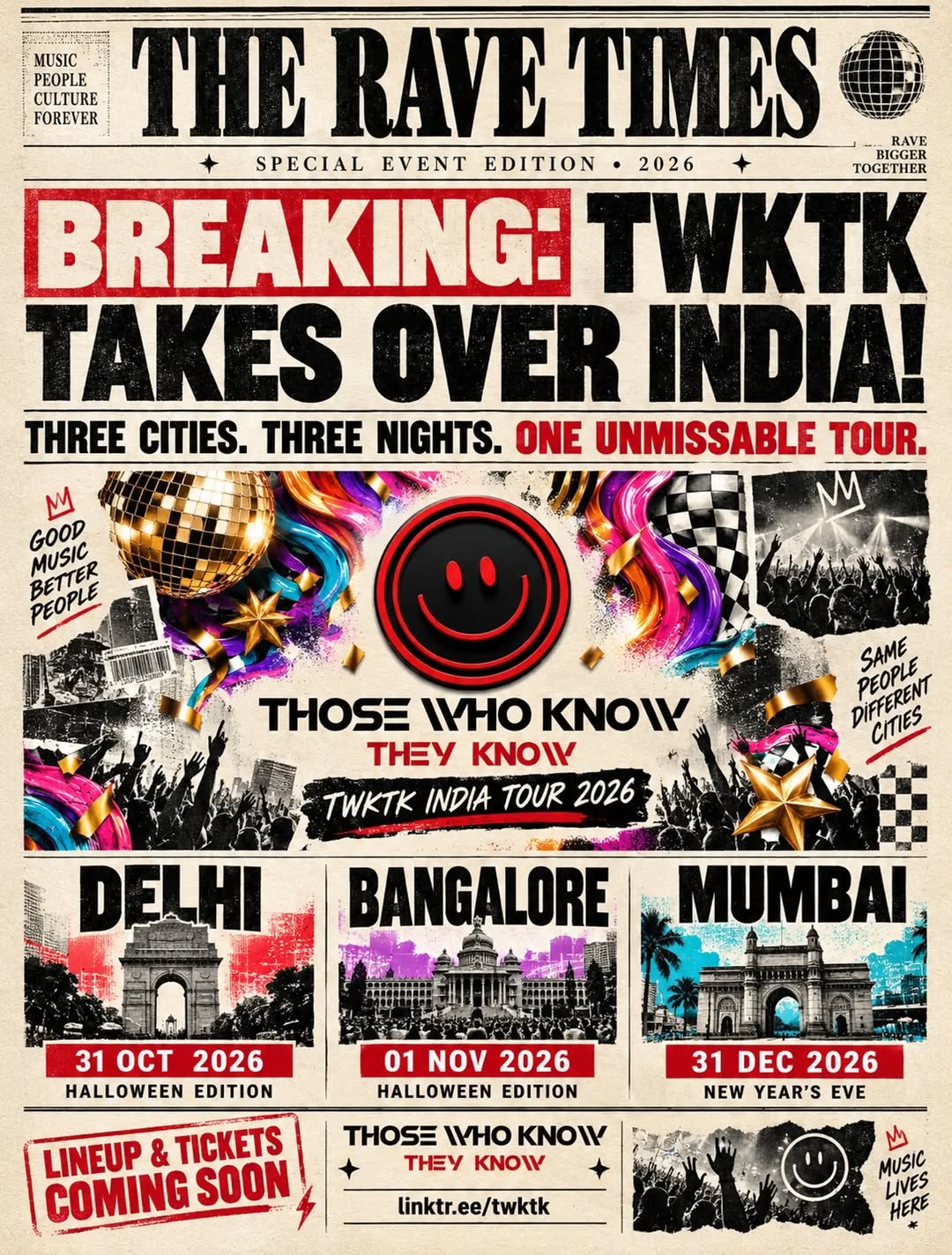 TWKTK India Tour 2026 - Delhi