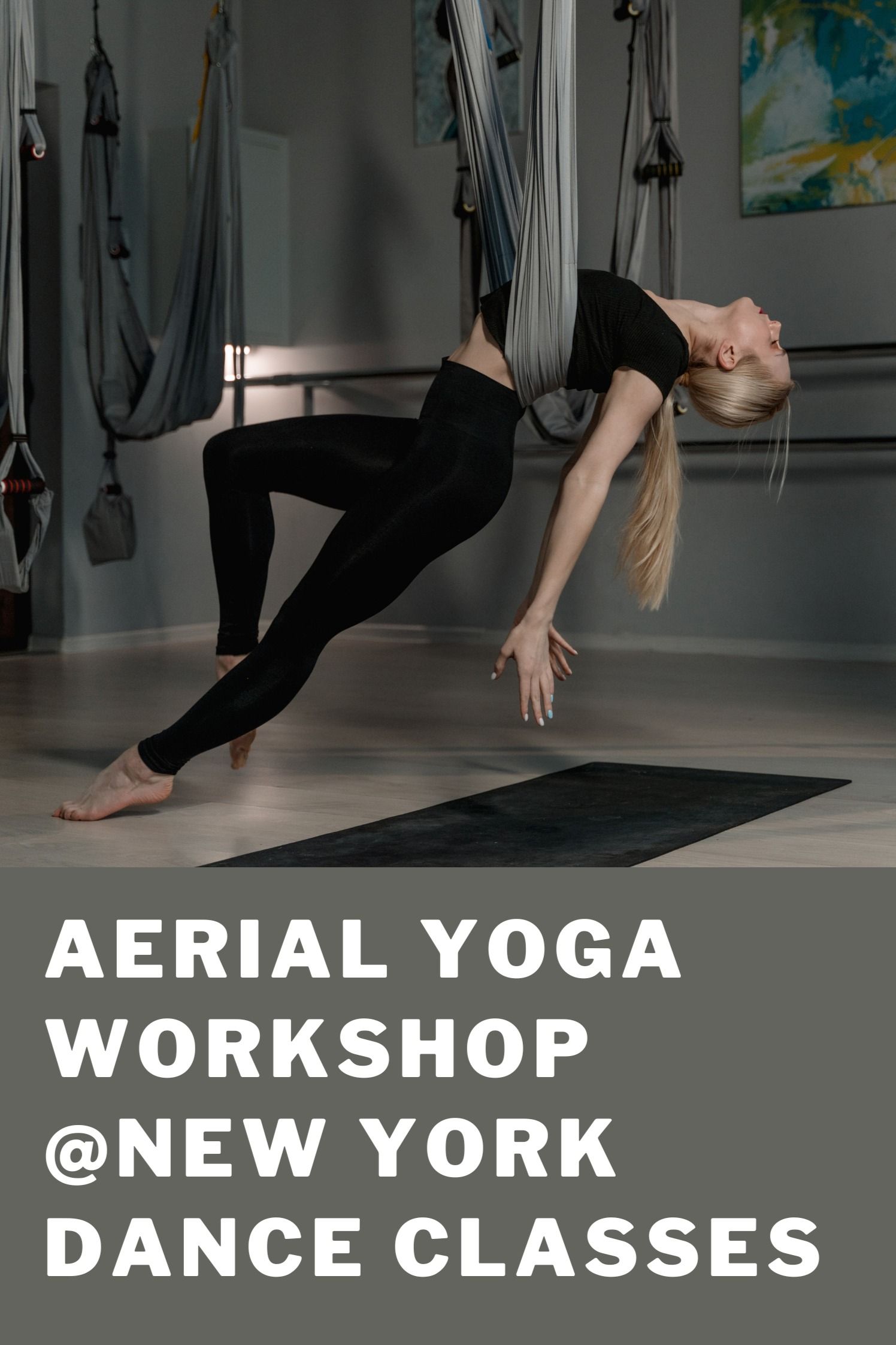AERIAL YOGA WORKSHOP FOR BEGINNERS @NYDC