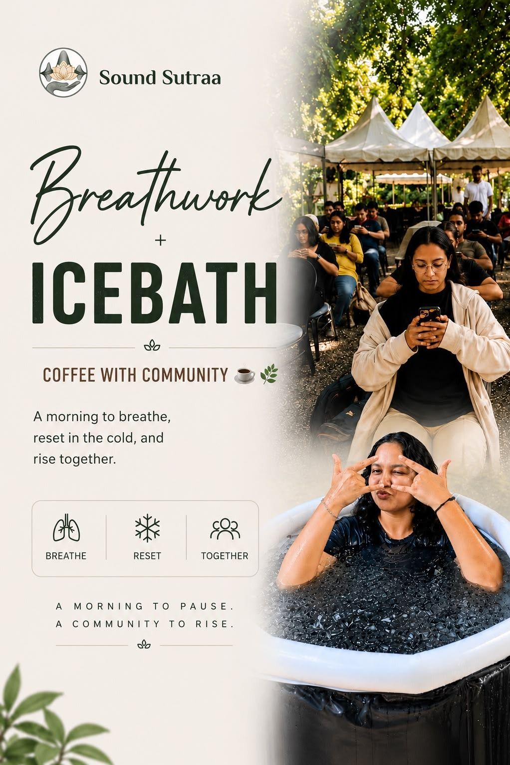 BREATHWORK + ICEBATH & COFFEE WITH COMMUNITY