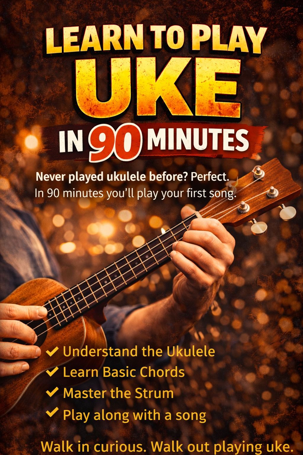 Learn to play uke in 90 Minutes