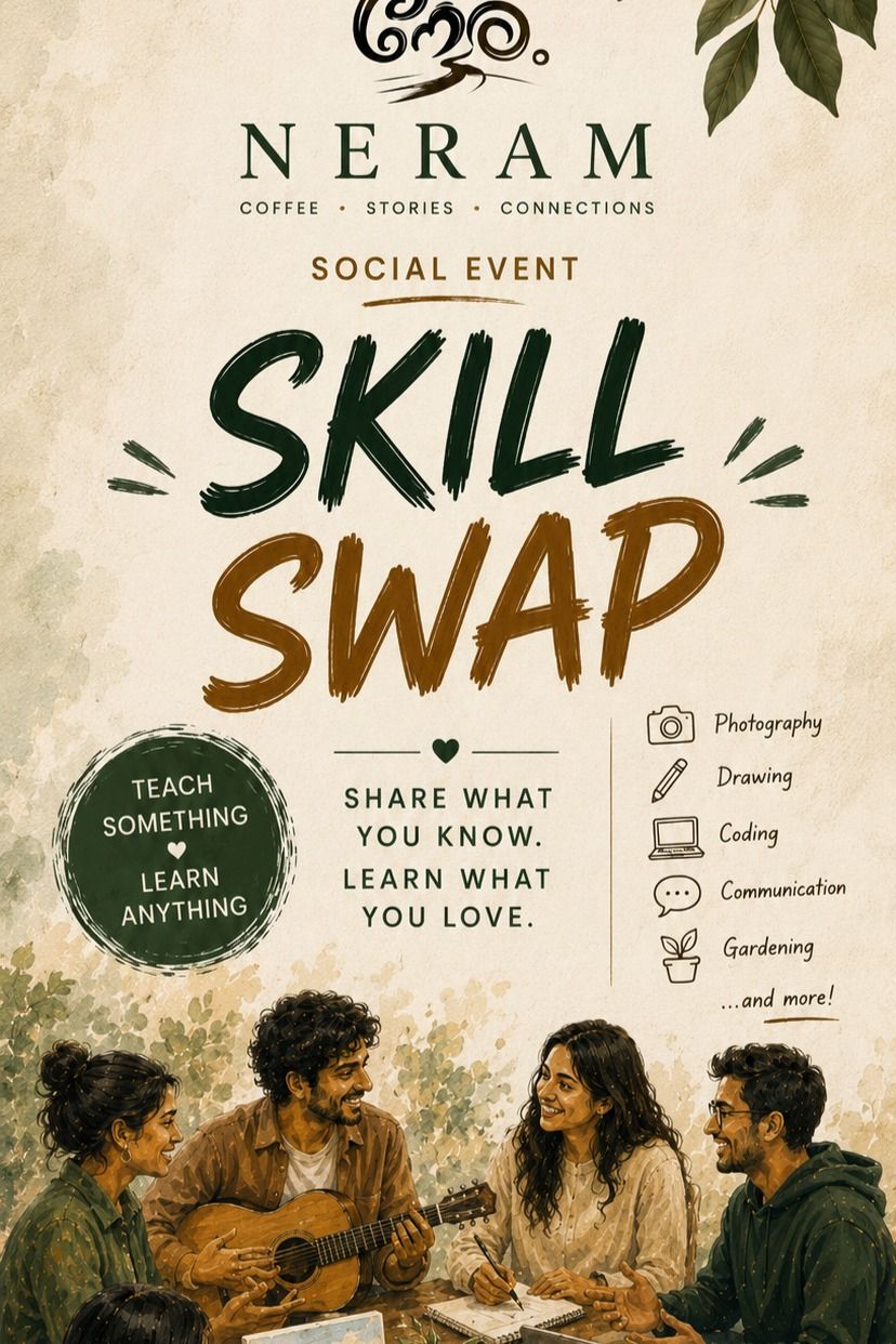 Neram Presents Skill Swap Meetup