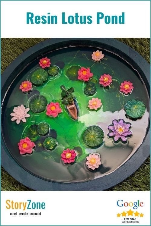 Resin Lotus Pond
