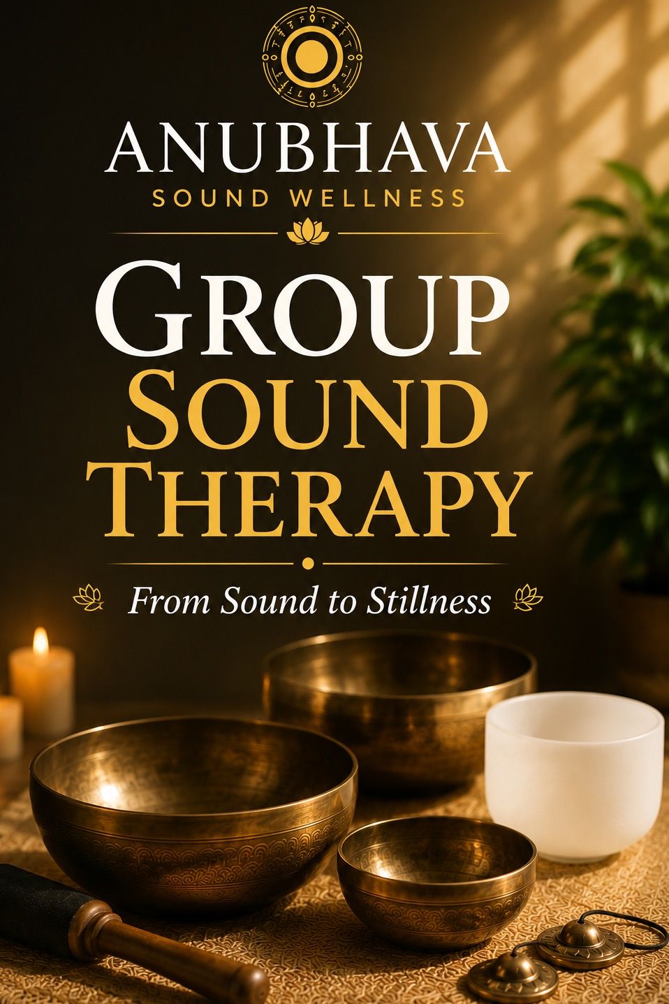 Sound Bath Experience- Sound to Stillness
