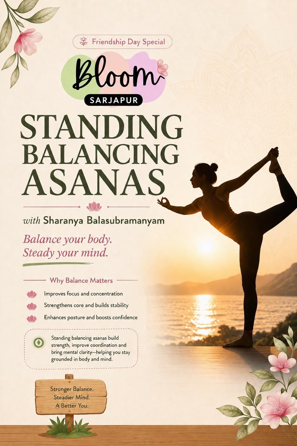Standing Balancing Asanas - Yoga Workshop