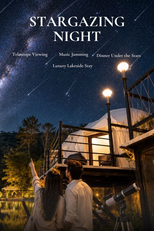 Stargazing Night at lakehouse of M