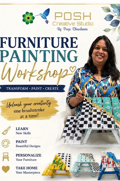 The Furniture Painting Workshop by Pooja