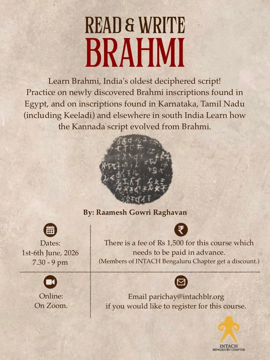 Read & Write Brahmi
