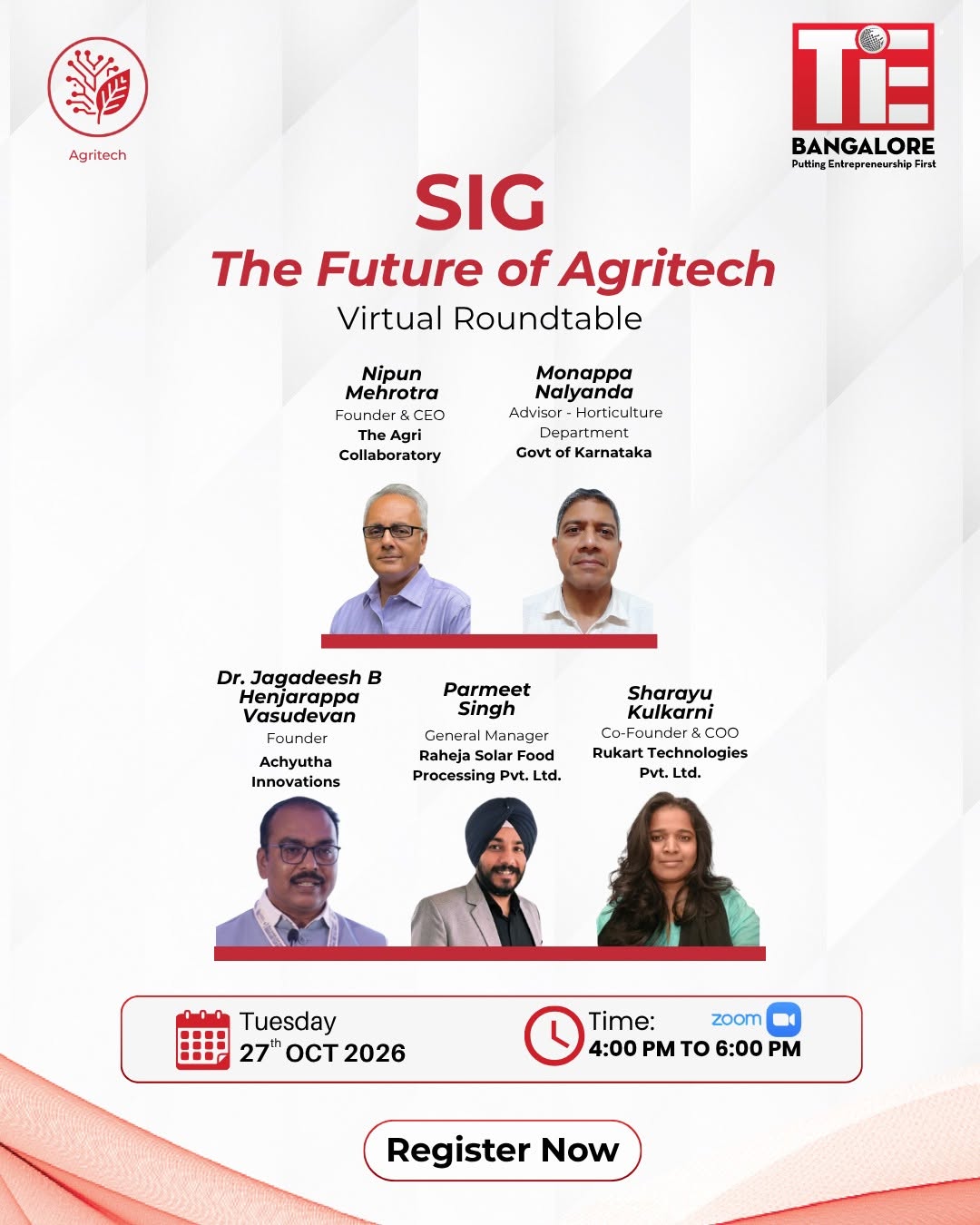 The Future of Agritech Virtual Roundtable