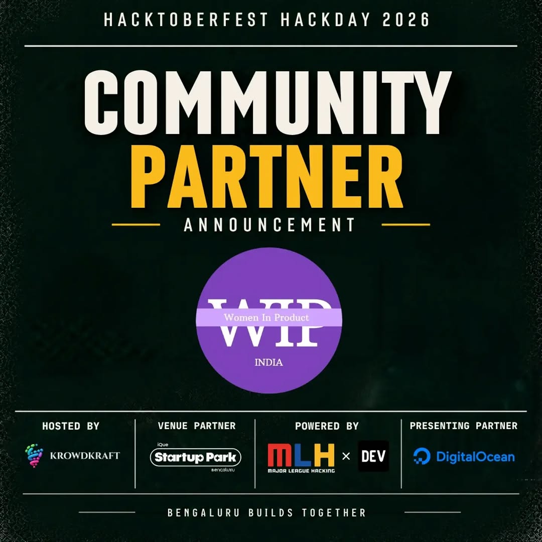 Hacktoberfest Hack Day Bengaluru 2026
